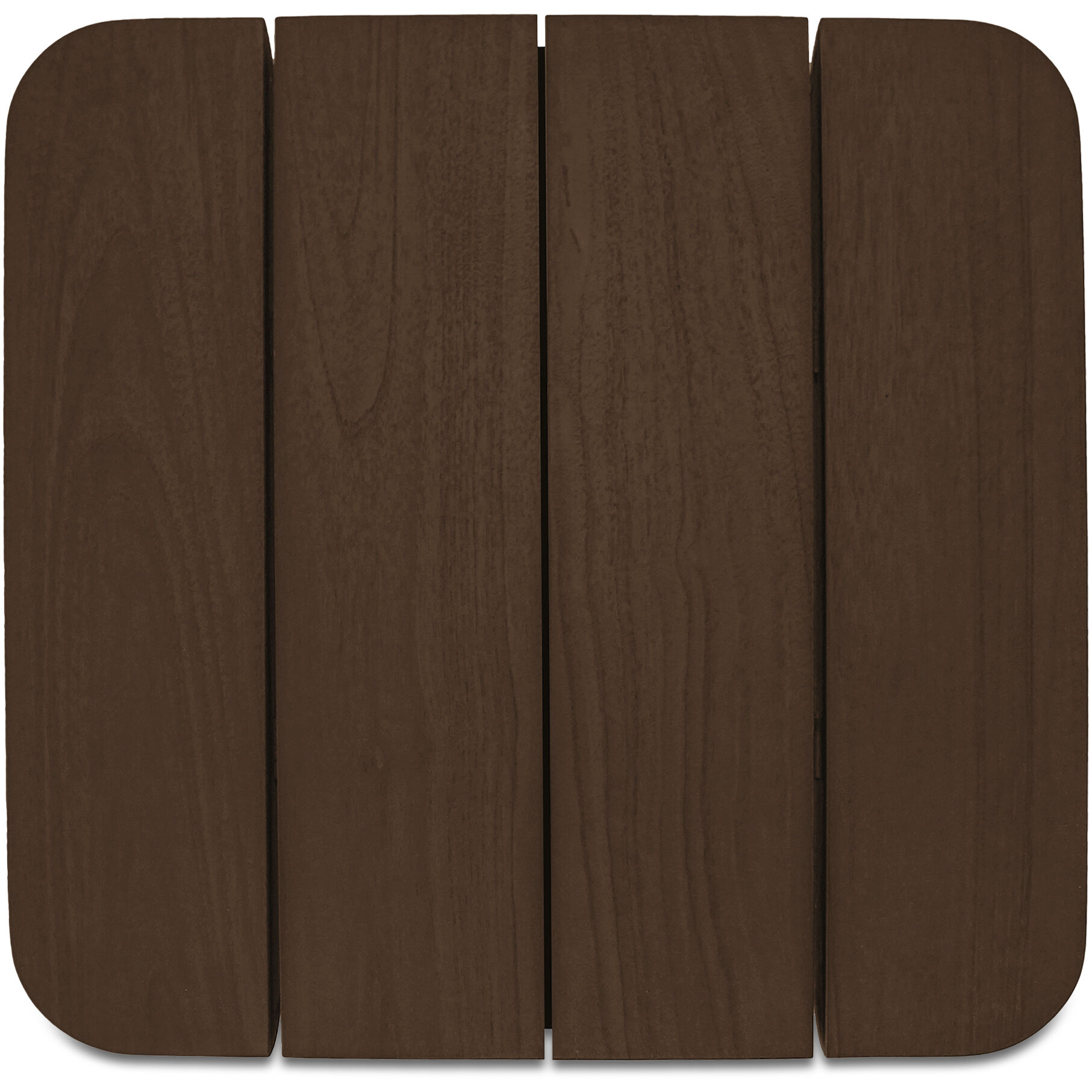 Barclay 22.01 X 22.01 inch Brown Outdoor Side Table